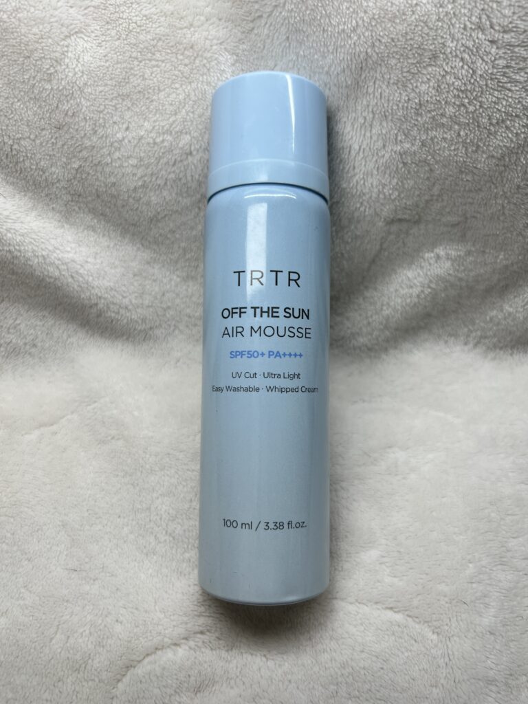 Korean mousse sunscreen TIRTIR Off The Sun Air Mousse bottle