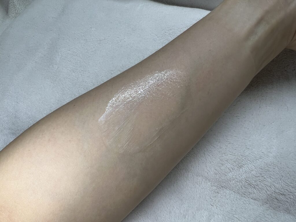 NIVEA roll-on sunscreen applied directly to the arm
